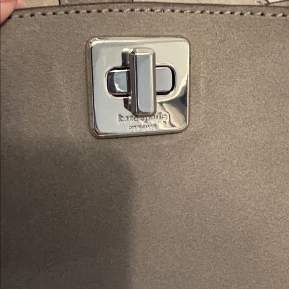 Kate Spade Phoebe hare gray suede small handbag-BNWT! 🤩 - Picture 9 of 10